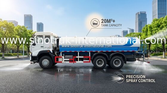 5000 × radial del × 2496 del neumático 9920 del camión del tanque de agua del galón SINOTRUK 11.00R20 3550 milímetros