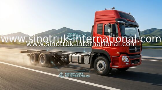Camión del cargo de SINOTRUK HOWO, Van Truck 25 toneladas de 6X2 LHD Euro2 290HP para la logística