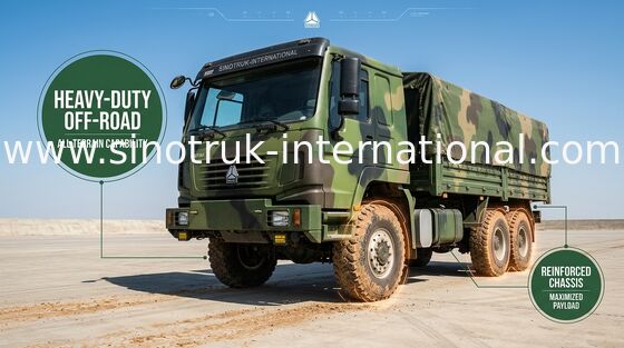 Camión económico del cargo 25 toneladas de 6X4 LHD Euro2 290HP con el regulador eléctrico de la ventana