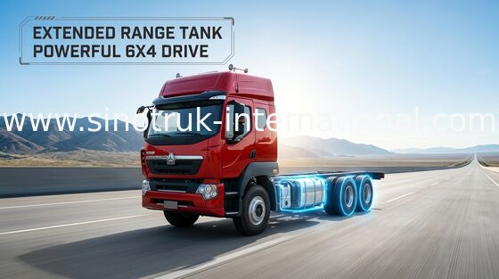 El camión grande 31Tons 12 del cargo rueda LHD Euro2 336HP para la industria de la logística