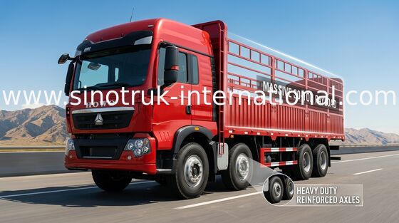 Tipo camión SINOTRUK HOWO 8X4 LHD Euro2 336HP de Warehouse de la participación del cargo