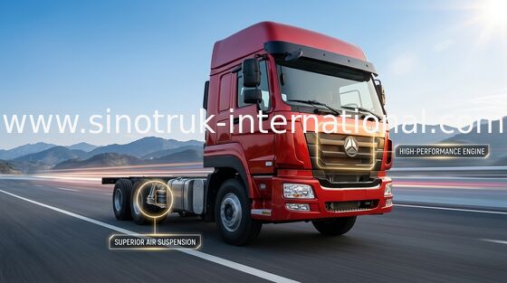 Camión resistente SINOTRUK del cargo 30-60 toneladas 12 ruedas LHD Euro2 336 HP