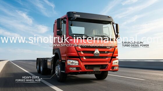× a estrenar 4 del camión 430Hp Lhd 10Wheels 6 del tractor de Sinotruk Howo