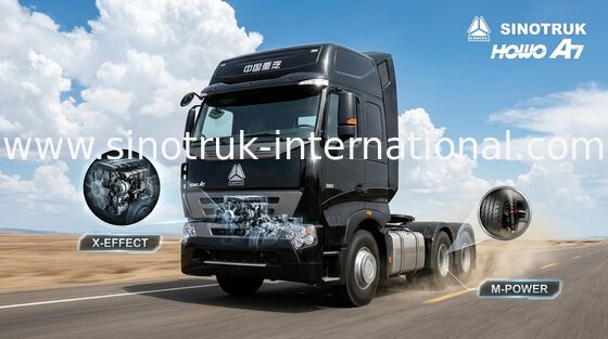 La cabeza del tractor del remolque 6×4 acarrea 60-70 toneladas de gran capacidad de cargamento, IFA