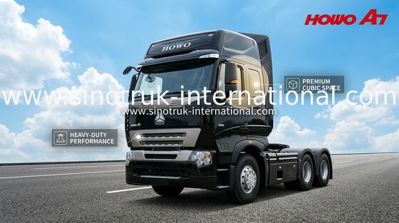 Tractor de la cabeza del remolque A7 de SINOTRUK HOWO semi con el acondicionador de aire