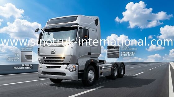 Tipo de impulsión del negocio 6×4 de la logística tractor internacional del camión para semi el remolque