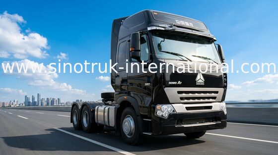 El camión LHD 6X4 Euro2 380 HP dos del tractor de A7 HOWO atraca ZZ4257N3247N1B