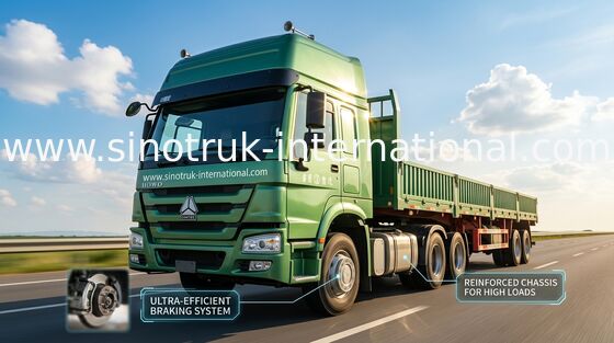 Camión SINOTRUK HOWO RHD 6X4 Euro2 420HP ZZ4257V3241W del tractor