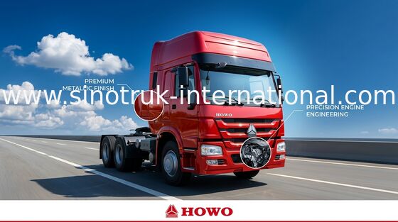 Camión RHD 6X4 Euro2 420HP ZZ4257V3241W del tractor de SINOTRUK HOWO