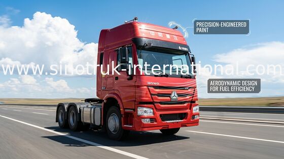 Camión SINOTRUK HOWO LHD 6X4 Euro2 380HP ZZ4257S3241V del tractor