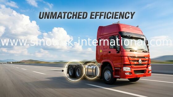 Camión RHD 6X4 Euro2 420HP ZZ4257V3241V del tractor de SINOTRUK HOWO