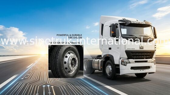 Camión LHD 4X2 Euro2 336HP ZZ4187N3517N1B del tractor de SINOTRUK HOWO A7