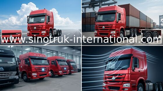 Camión SINOTRUK HOWO LHD 6X4 Euro2 420HP ZZ4257V3241W del tractor