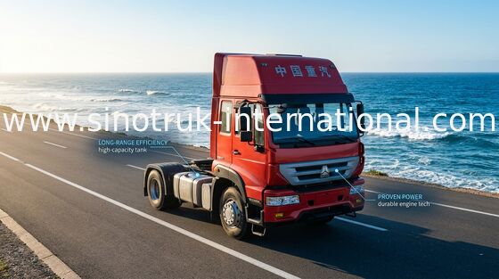 Príncipe de oro LHD 6X4 Euro2 336HP ZZ4251N3241W del camión SINOTRUK del tractor