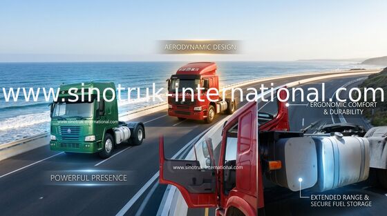 Camión SINOTRUK HOWO RHD 4X2 Euro2 336HP ZZ4187N3511W del tractor