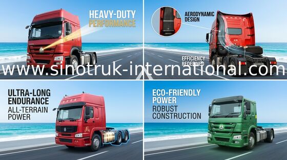 Camión grande SINOTRUK HOWO RHD 4X2 Euro2 290HP del tractor de la capacidad de cargamento