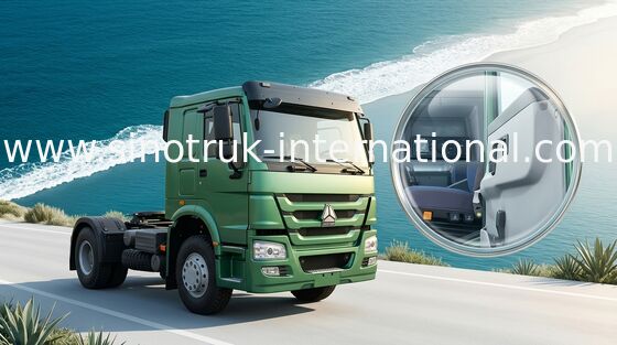 Camión LHD 4X2 Euro2 290HP ZZ4187M3511V del tractor de SINOTRUK HOWO