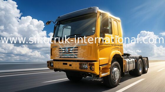 Camión LHD 6X4 Euro2 420HP ZZ4257V3241V del tractor de SINOTRUK HOWO