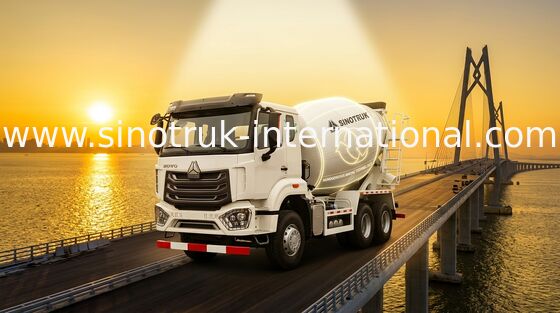 Eficacia alta 10CBM 380HP 6X4 LHD del camión del mezclador concreto de HOWO SINOTRUK