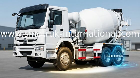 Camión 10CBM 336HP 6X4 LHD ZZ5257GJBN3841W del mezclador concreto de SINOTRUK HOWO