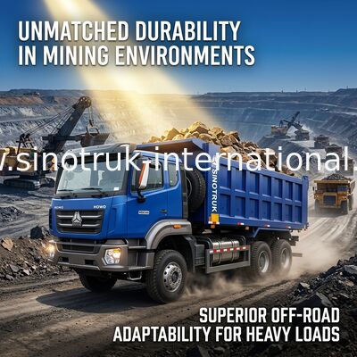 30-40 toneladas RHD 10 ruedas camión de descarga con tirador SINOTRUK HOWO haohan para la construcción