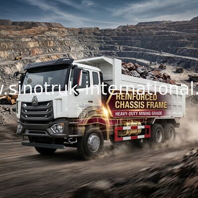 Ruedas H77L blanco ZZ3317V386JB1R del camión volquete 380hp 12 de Sinotruk HOWO 8X4