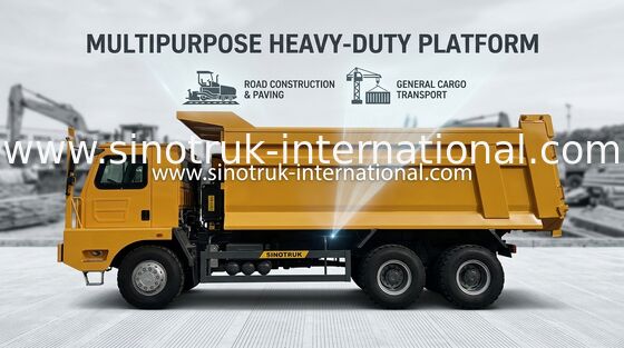 Impulsión 6X4 Euro2 ZZ3259N384PB3 de la mano izquierda de HOWO Tipper Truck 30tons 371