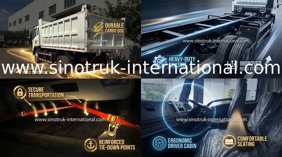 Descarga Tipper Truck For Mining Industry del euro Iii Sinotruk Howo 6x4