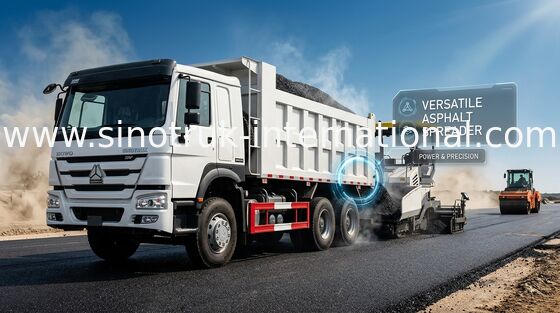 Camión volquete 371HP LHD ZZ3257N4147W de SINOTRUK HOWO 6x4