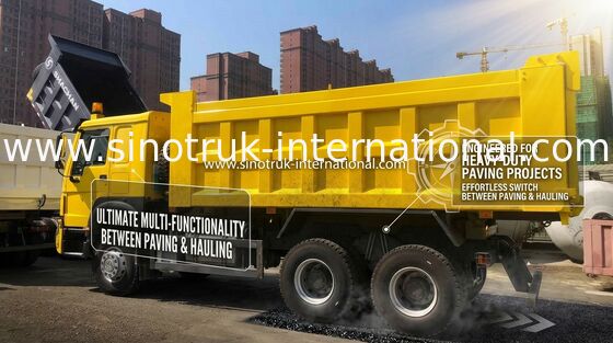 SINOTRUK HOWO 6x4 LHD Tipper Dump Truck 336HP que mina usando