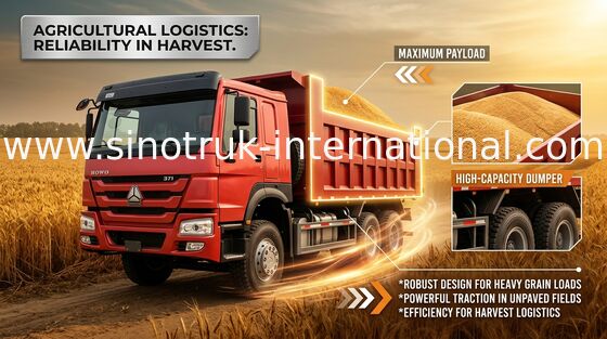 Camión volquete 371HP 8X4 LHD 31tons 20-30CBM ZZ3317N3567W del volquete de SINOTRUK HOWO