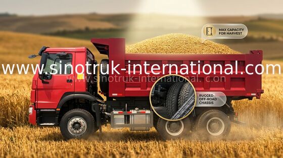 40 toneladas del euro II de camión volquete 10 del volquete - consumo de combustible bajo del motor diesel 25CBM