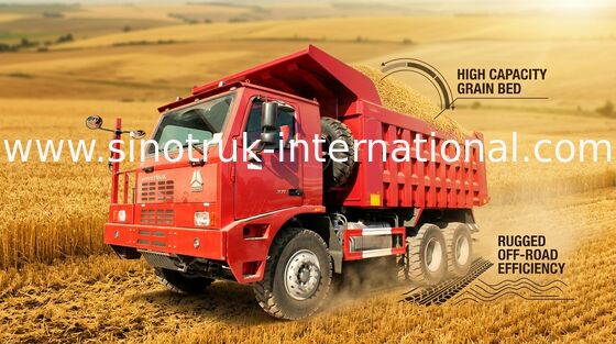 Altos camiones volquete de la mina de carbón de la capacidad de carga SINOTRUK 70 toneladas con el SGS