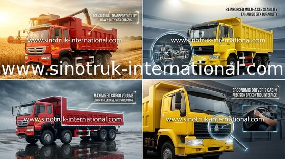 Camión volquete de oro 6X4 336HP LHD 25-30tons ZZ3251N3641W de príncipe Tipper de SINOTRUK