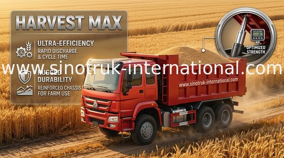 Príncipe de oro 6X4 336HP LHD 25tons ZZ3251N3641W del camión volquete SINOTRUK del volquete