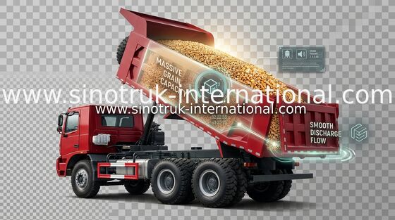 camión volquete del volquete de 371HP 70tons ZZ5707S3840AJ SINOTRUK HOWO, IFA