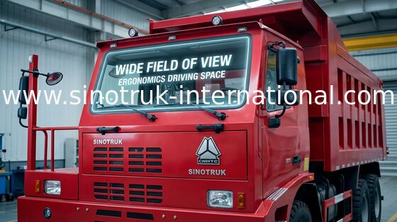 Camión volquete comercial con el camión de la estructura corporal/SINOTRUK HOWO del cargo