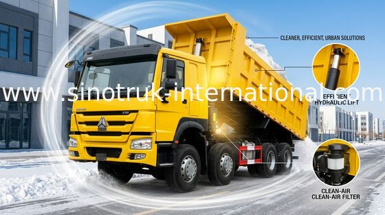 Camión volquete 371HP 12wheels LHD 31tons 20-30CBM ZZ3317N3267W de SINOTRUK HOWO