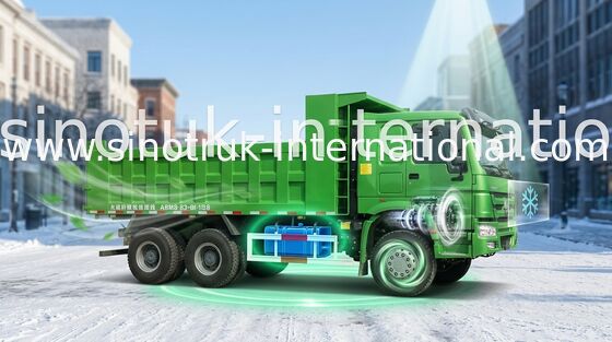 Camión volquete 290HP 6X4 LHD 25tons 10-25CBM ZZ3257M2947A del volquete de SINOTRUK HOWO