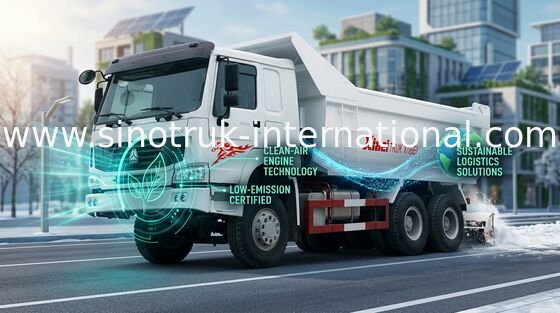 Camión volquete 6X4 336HP LHD 25tons 10-25CBM ZZ3257N3847A del volquete de SINOTRUK HOWO
