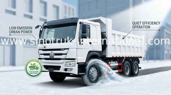 El camión volquete SINOTRUK HOWO 10 del volquete rueda 10-25CBM la carga 25-40tons ZZ3257N3647A