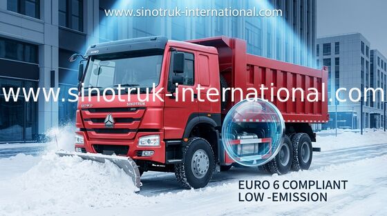 El camión volquete SINOTRUK HOWO 10 del volquete rueda la capacidad de cargamento 25-40tons 10-25CBM