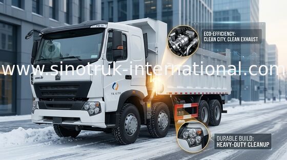 Camión volquete pesado blanco de SINOTRUK HOWO A7 8X4 para minar ZZ3317N3867N1