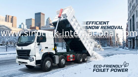 Camión volquete resistente de SINOTRUK HOWO A7 8X4 para la construcción ZZ3317N3867N1