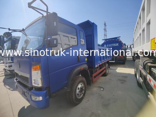 Camión volquete ligero de 3 toneladas con motor Euro 3 de 116 CV para un transporte urbano eficiente
