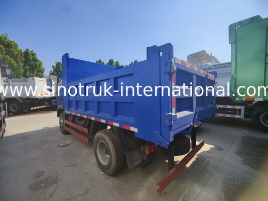 Camión volquete ligero de 3 toneladas con motor Euro 3 de 116 CV para un transporte urbano eficiente