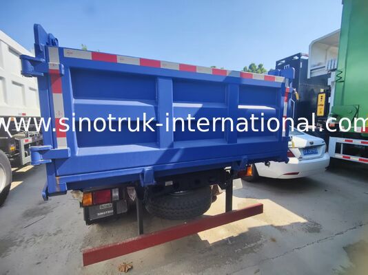 Camión volquete ligero de 3 toneladas con motor Euro 3 de 116 CV para un transporte urbano eficiente