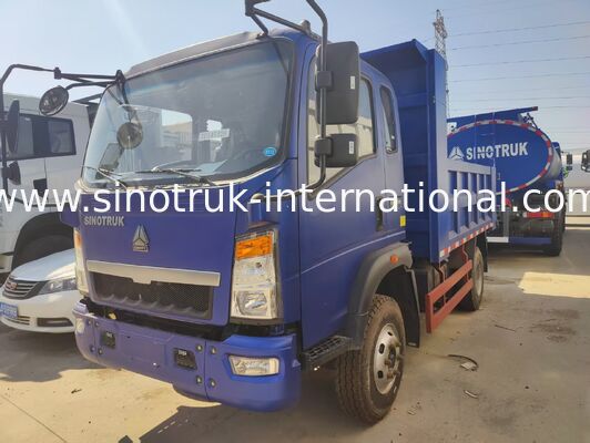 Camión volquete ligero de 3 toneladas con motor Euro 3 de 116 CV para un transporte urbano eficiente