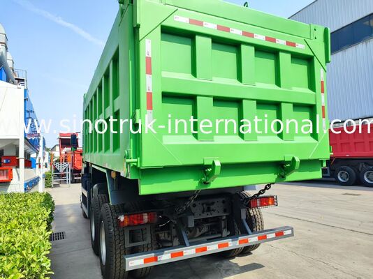 Producción directa HOWO TX 371HP 6X4 camión de carga de carga media, capacidad de carga de 40-60 toneladas, caja de carga de 20CBM, doble eje trasero de 16 toneladas, eje delantero único de 9,5 toneladas, neumáticos 13R22.5