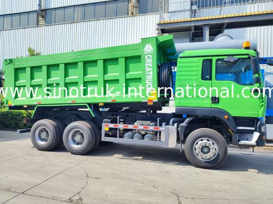 Producción directa HOWO TX 371HP 6X4 camión de carga de carga media, capacidad de carga de 40-60 toneladas, caja de carga de 20CBM, doble eje trasero de 16 toneladas, eje delantero único de 9,5 toneladas, neumáticos 13R22.5